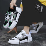 Wholesale Plain Unisex White Casual Sneakers Blank Flat Vulcanized Sports Canvas Shoes Women